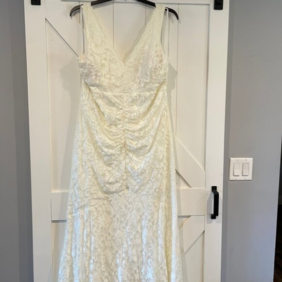 Fiesta Lace Fit & Flare Wedding Dress size 3X - Picture 1 of 10